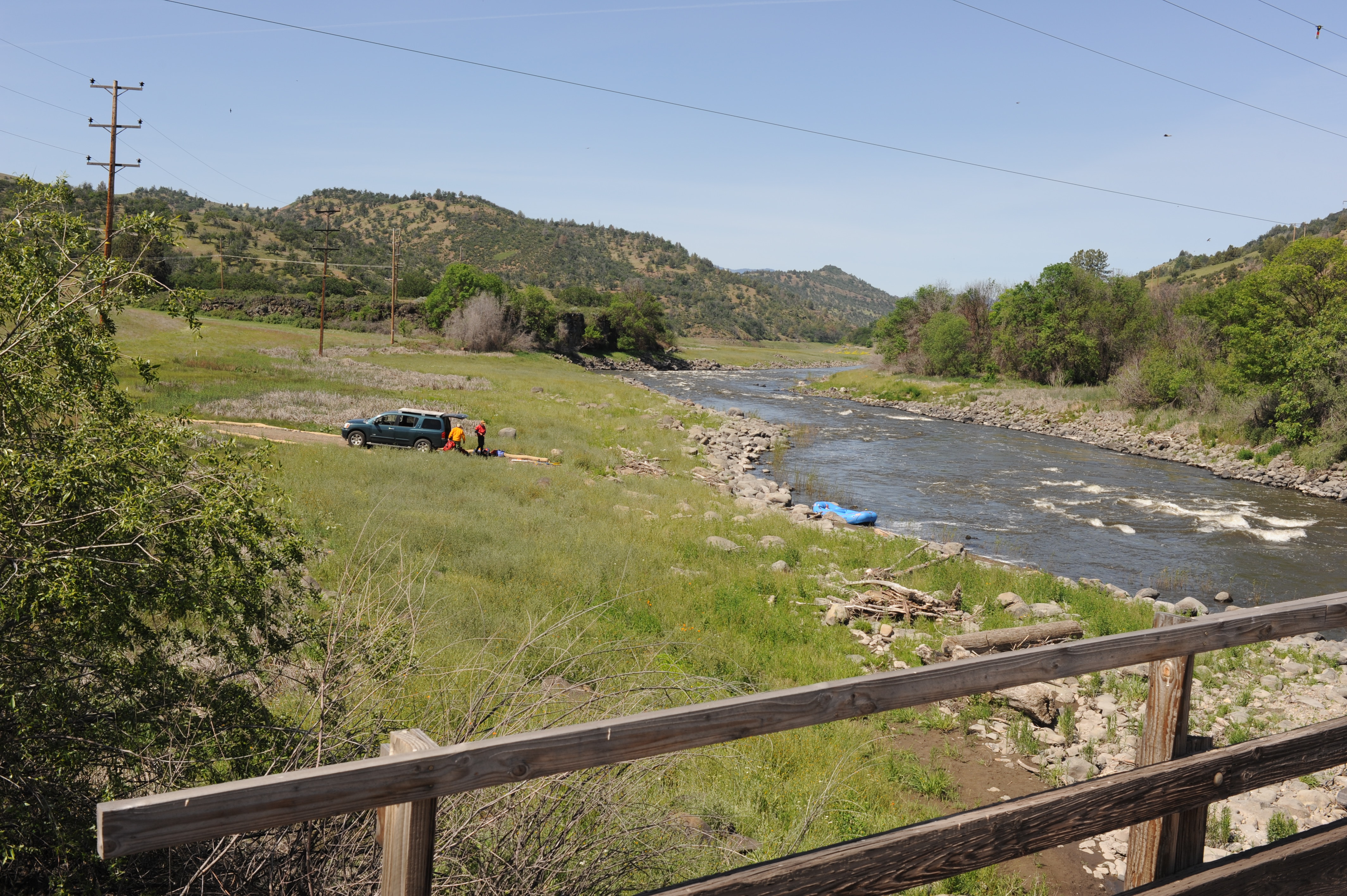 Temporary Access at Daggett Bridge