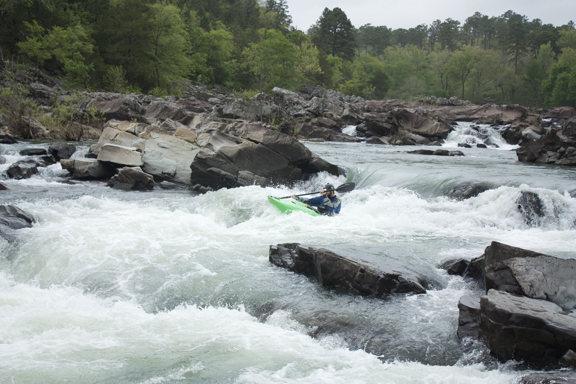 first time out to the cossatot! definitely plan to come back for some more!