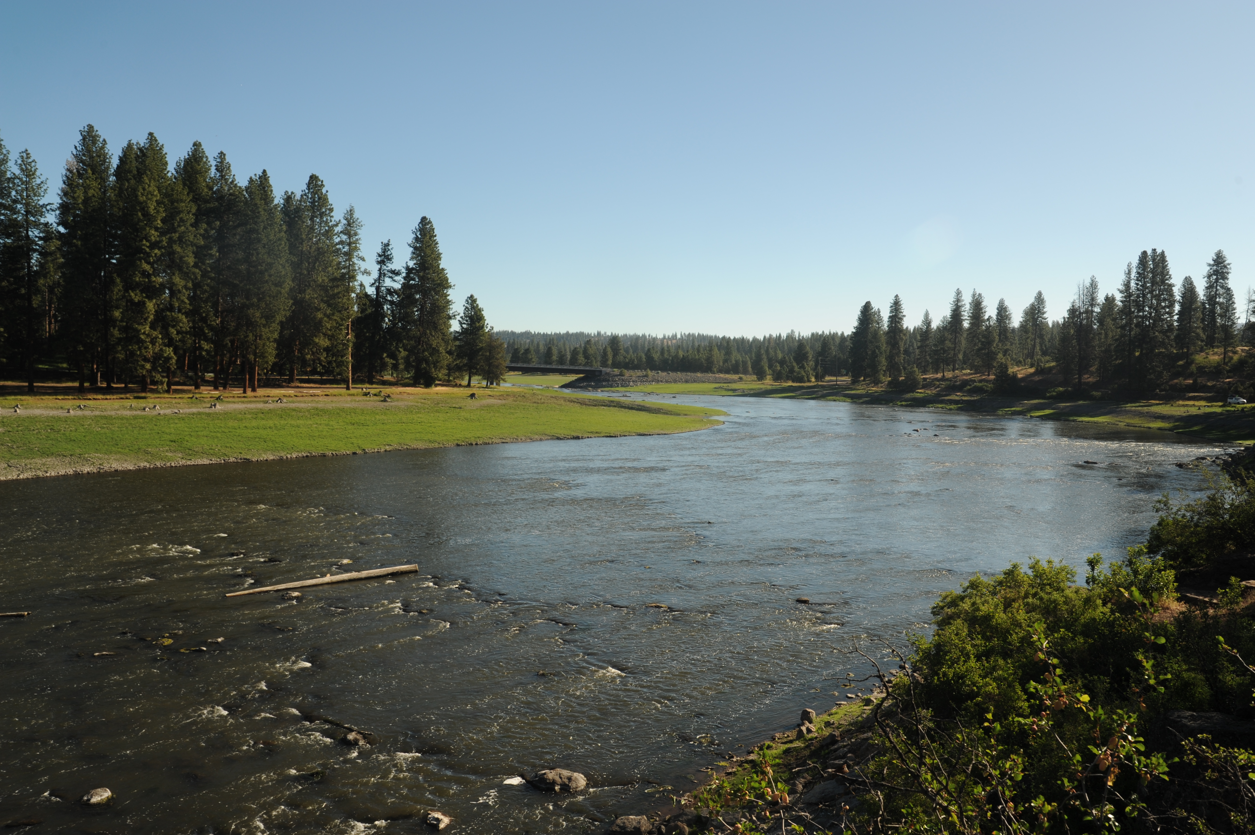 View Across the River to Pioneer Park West