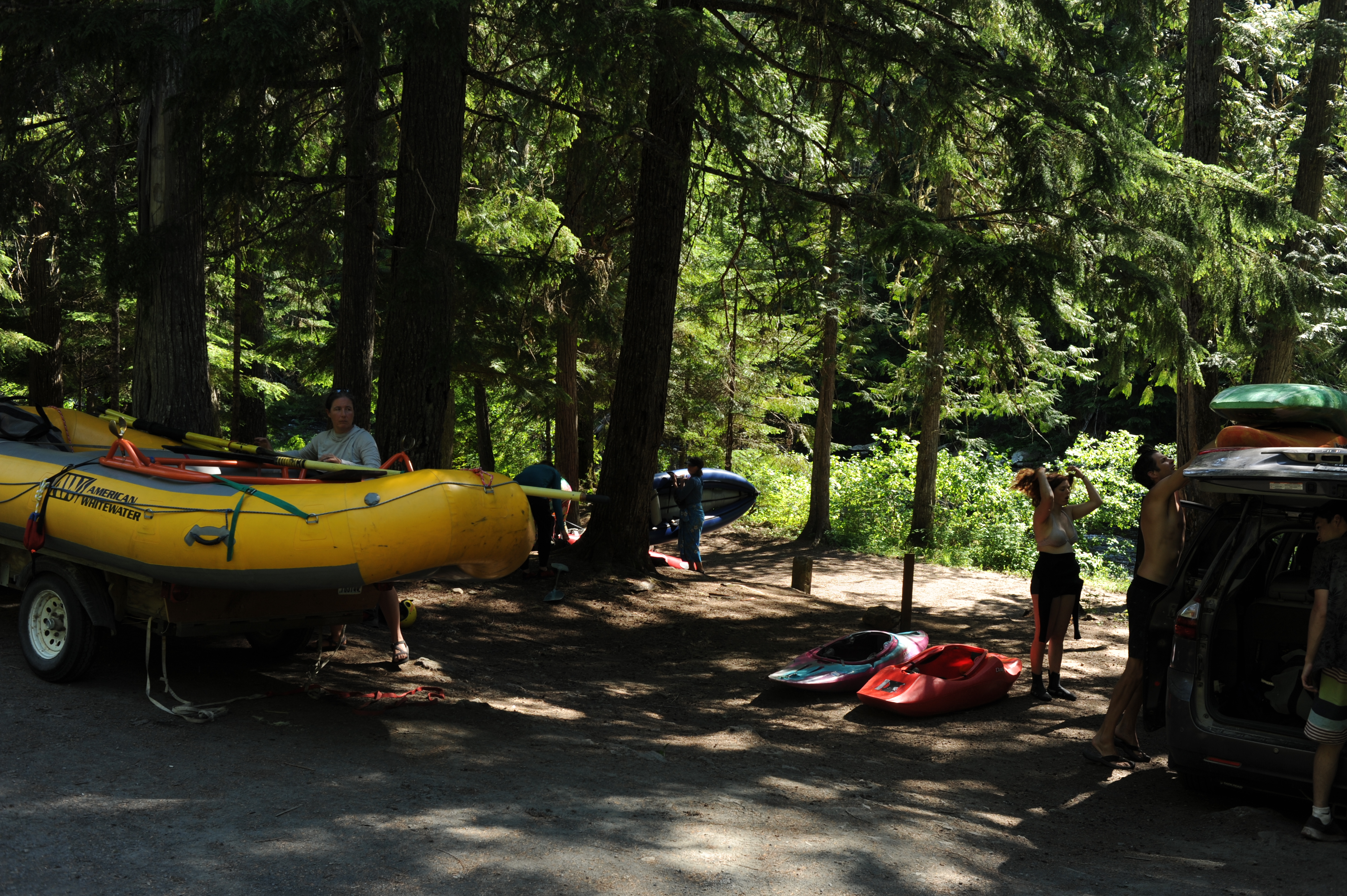 River Access, Put-in
