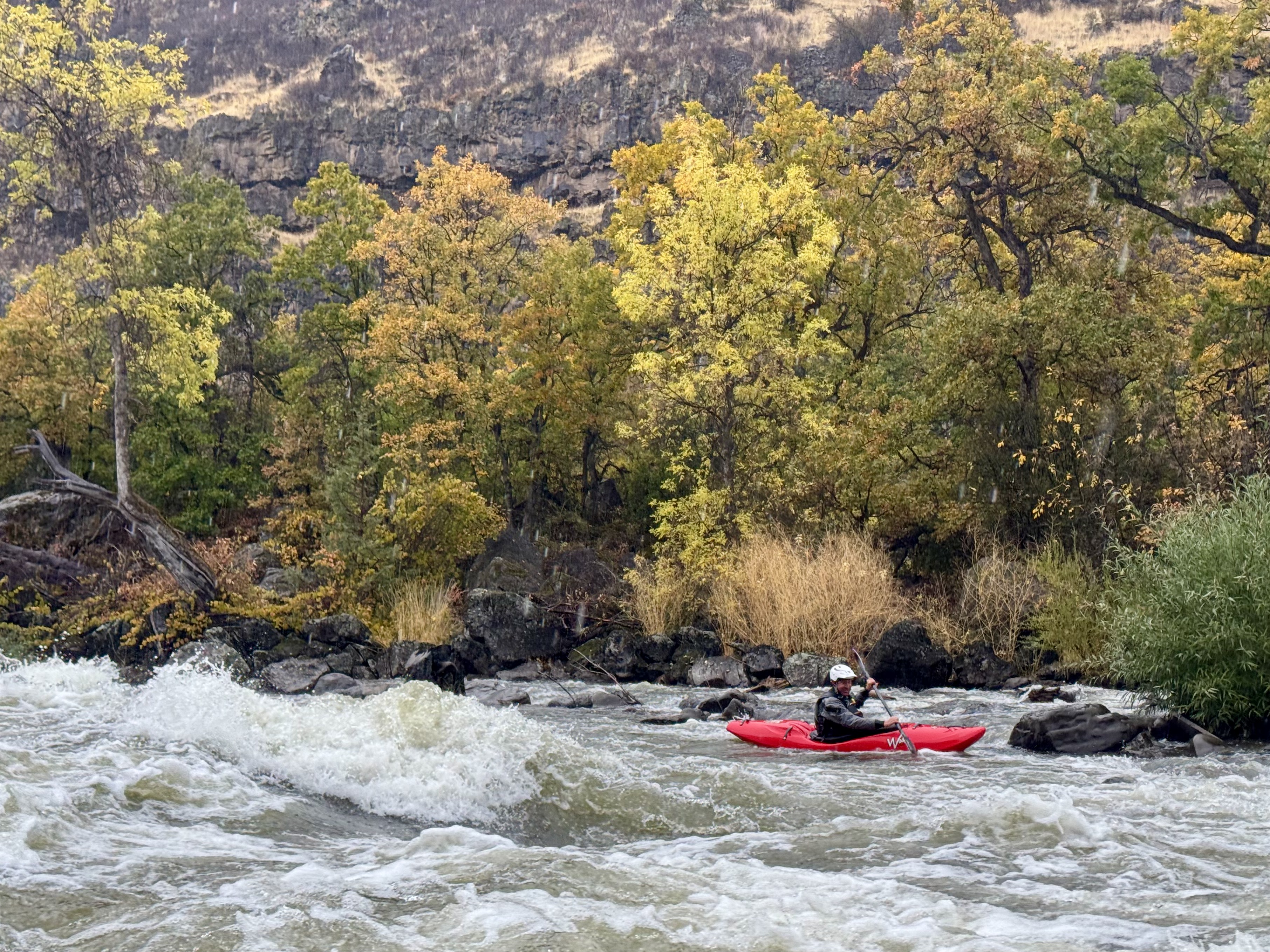 In the Eddy Between the Third and the Fourth Rapid