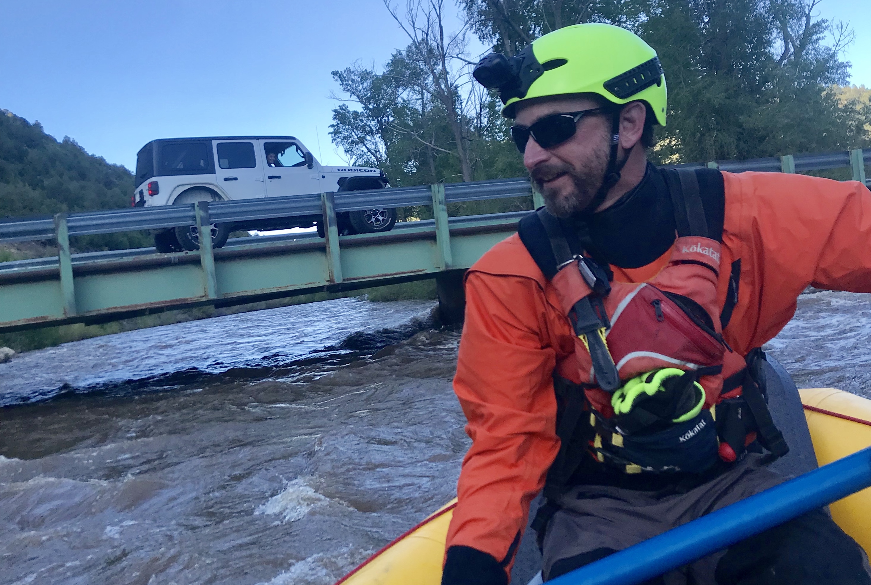 Dolores River at Road 36 Bridge, 4000 cfs (downstream)