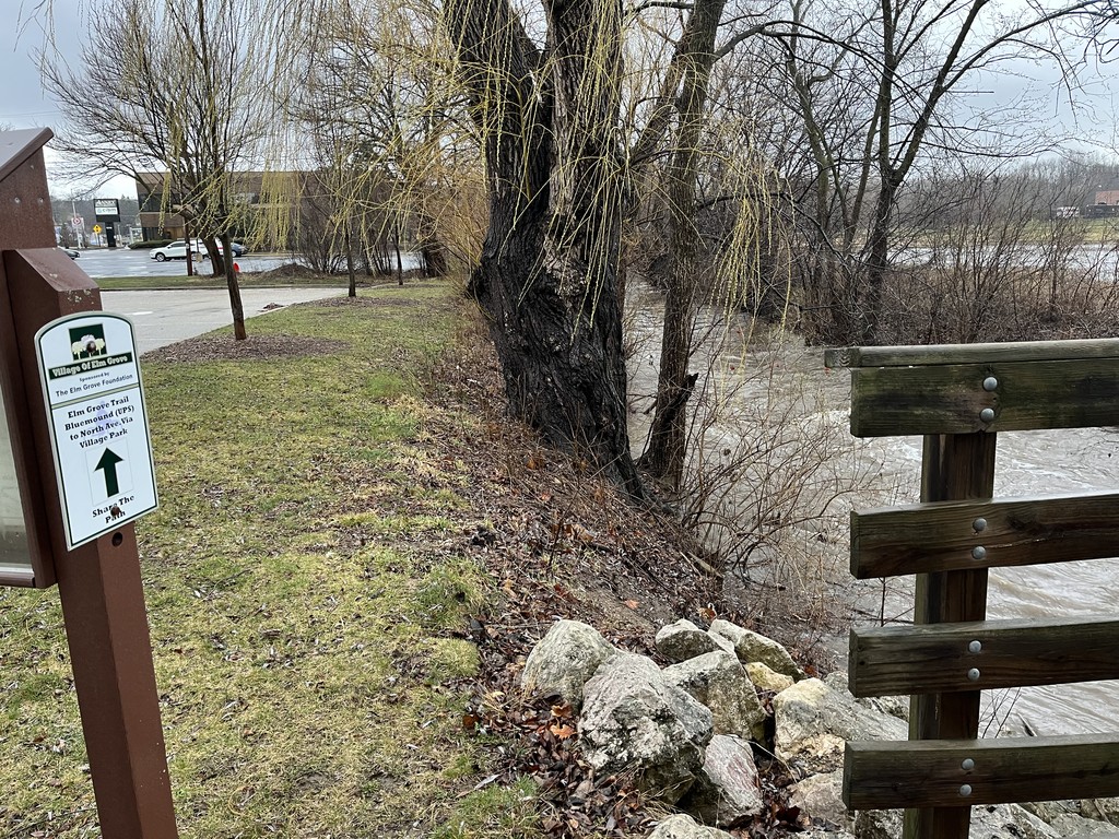Alternate put-in: Community Lot at 12600 W.Bluemound Road, Elm Grove