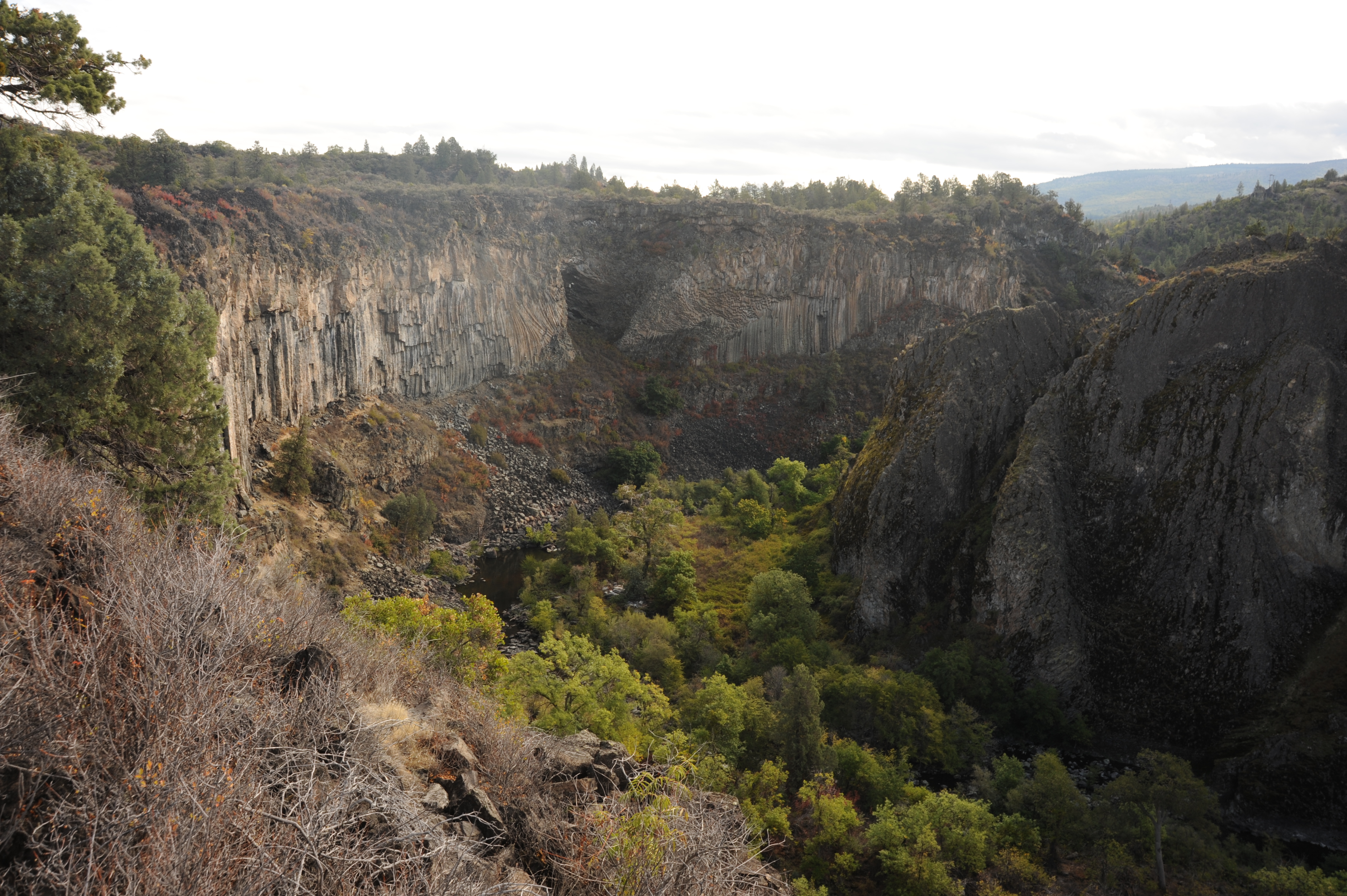 View from the Rim of Wards Canyon