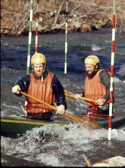 Nanty slalom practice 1975