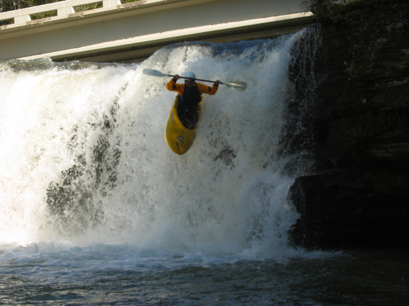 Jim Wei at Upper Potter's Falls