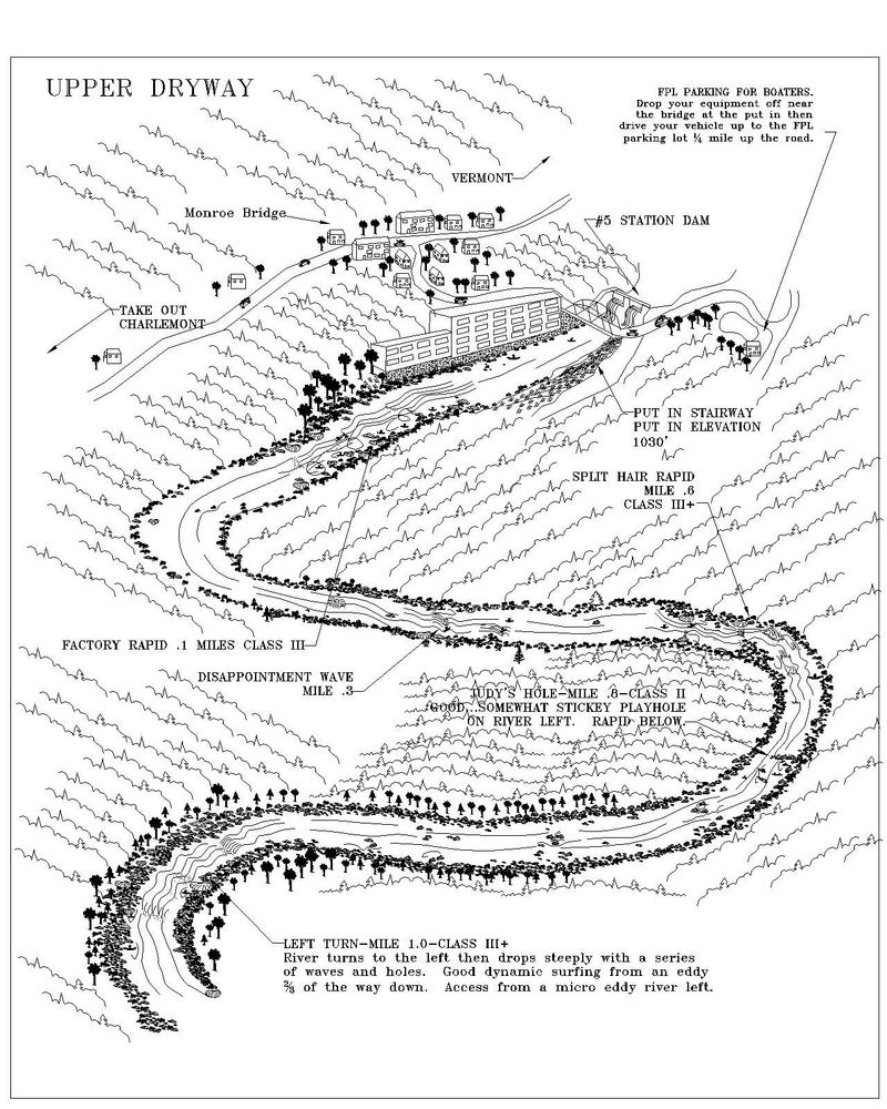 Upper Dryway Map