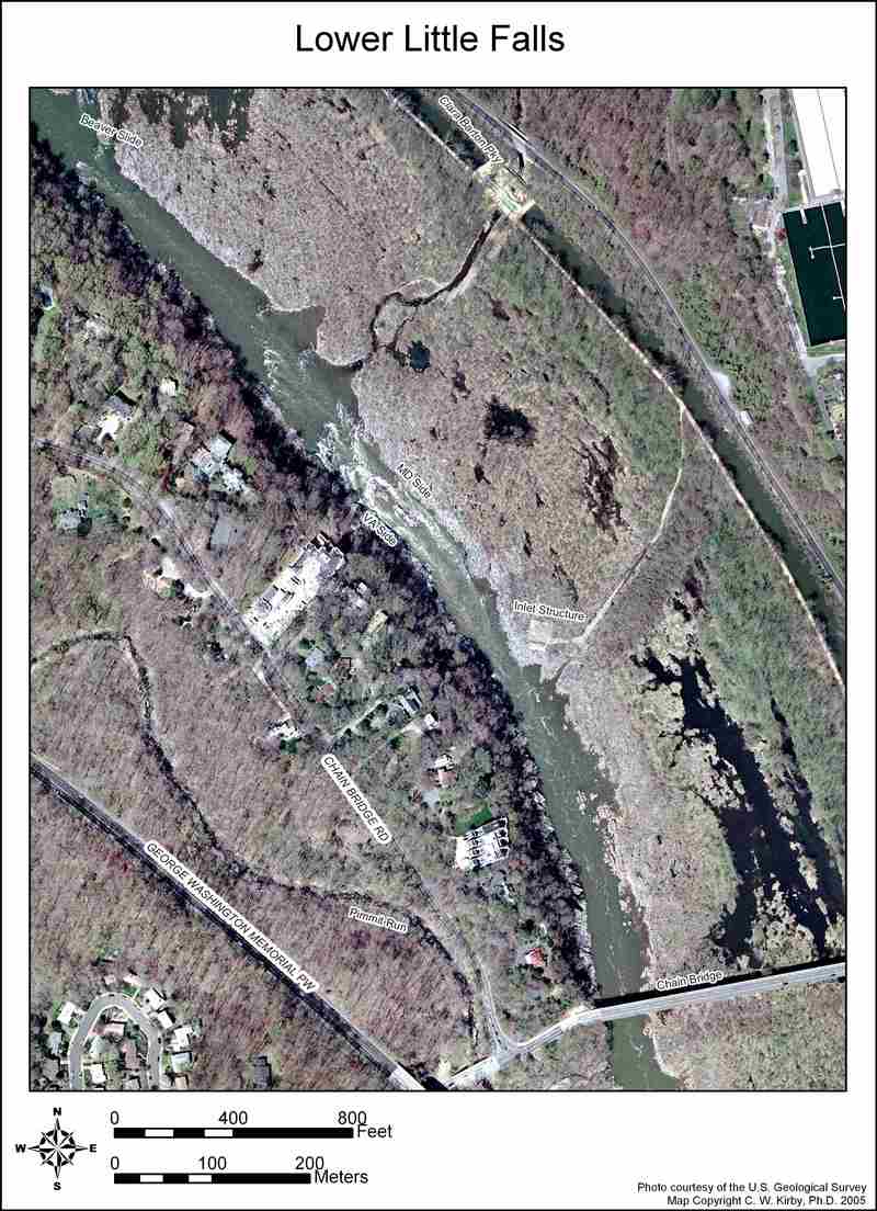 Lower Little Falls Aerial Map (large file)