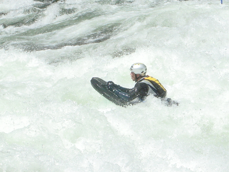 Riverboarding