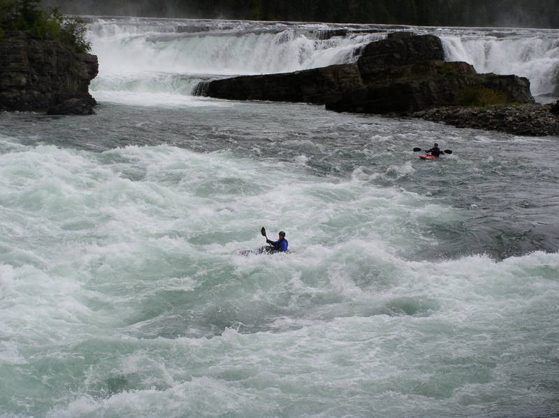 Adam on his way to the Superwave