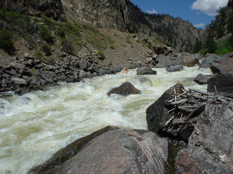 Runout on Gore Rapid