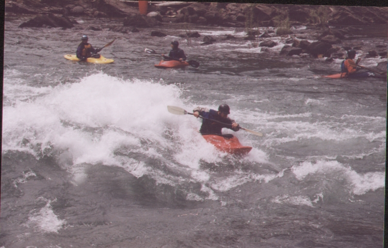 Surfing on the Middle Fork
