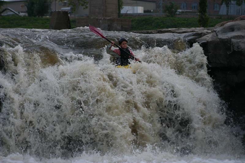 Big Siuox River at Siuox Falls SD