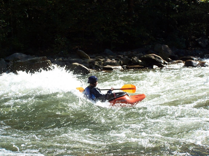 Mike on top wave