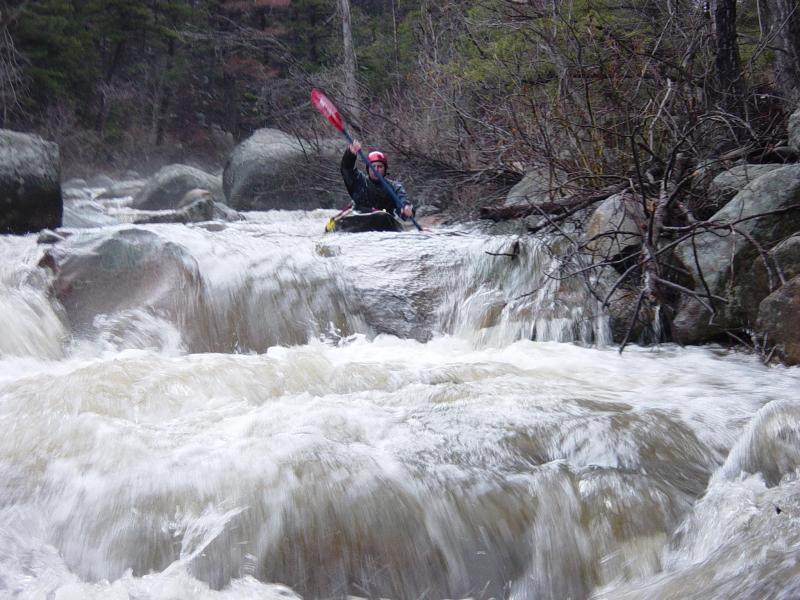 Kevin Kopp on Basin Cr.