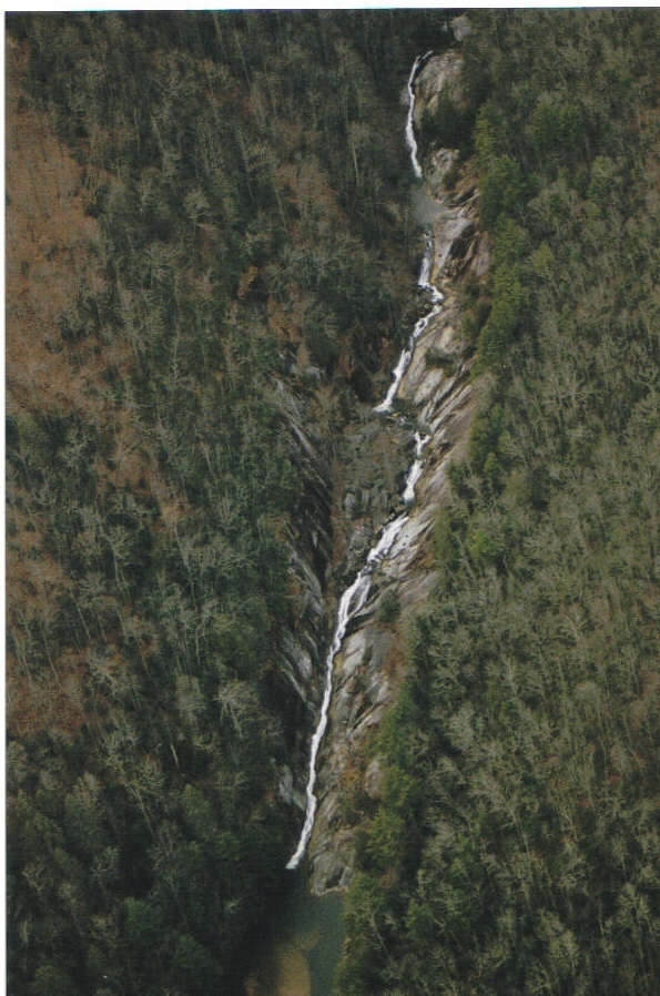 Aerial View of Toxaway Slides