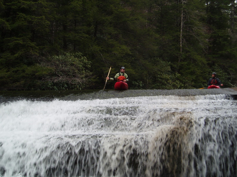 Grinding to a halt at Triple Falls