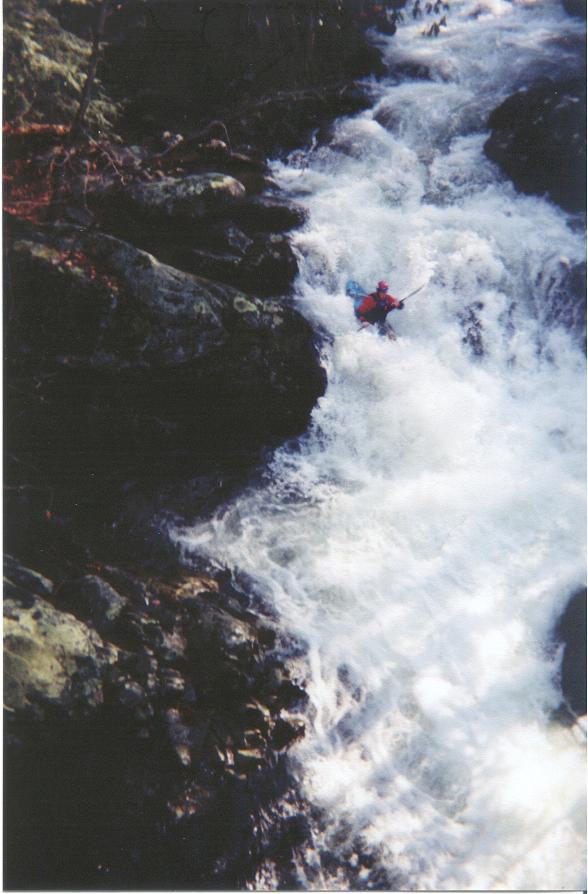 Lynn Marks Creek confluence with Middle Prong of the Little