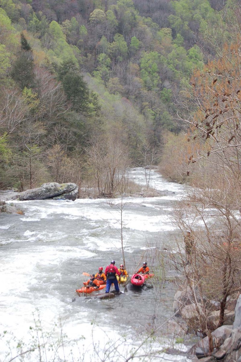 Cheoah River below Bear Creek Falls