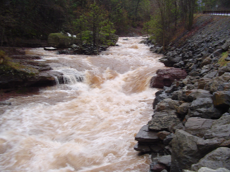 Above Red Rock Falls