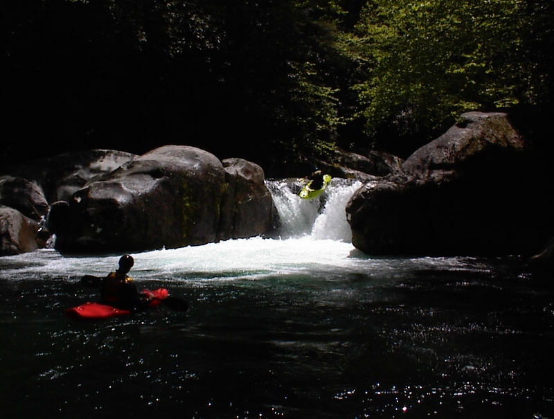 Tony at midnight hole