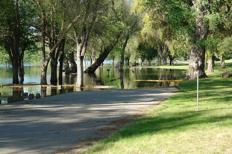 Lost Lake Park with high water