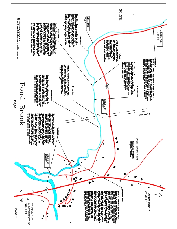Lower Pond Brook Map