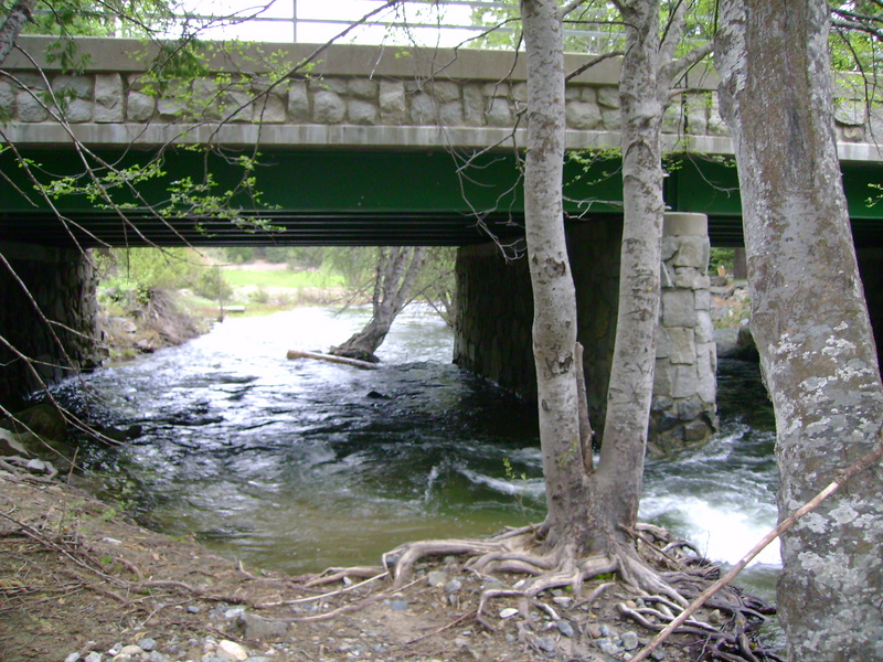 Big Creek put-in bridge