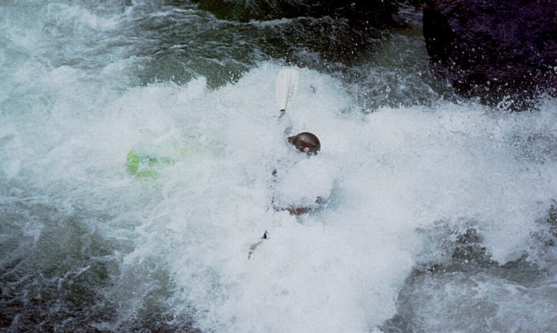 Adam Thomas at Triple Drop on the Russell Fork