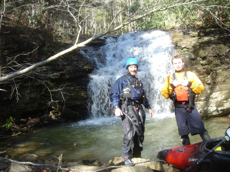 Brandon Dale and Simon Haviland on a side adventure