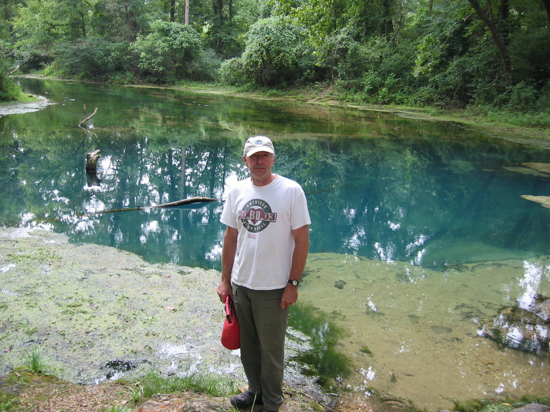 Bill at Boze Mill Spring