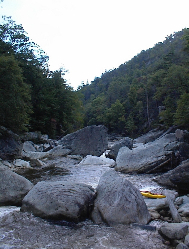Looking out towards Double Undercut