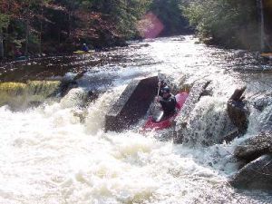 Sluice Dam on the Warner