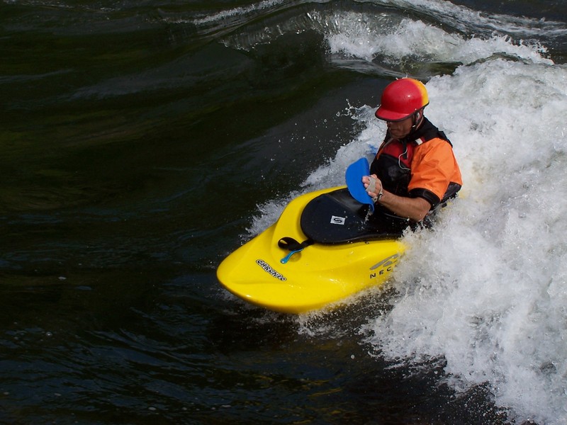 hand paddling at scudders