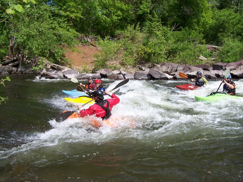 Five on at Scudders Falls