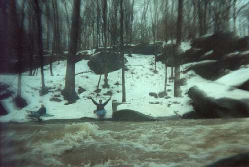 Putin below Tinker's Falls
