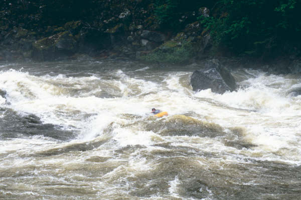 Somewhere on the upper
