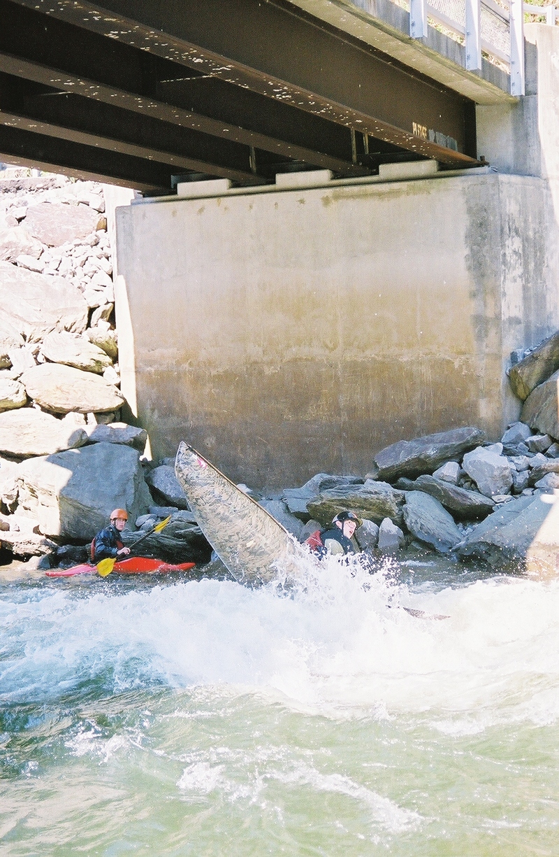 Canoe Ender at Hell Hole