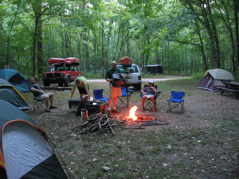 Camp at Greer Spring Campground