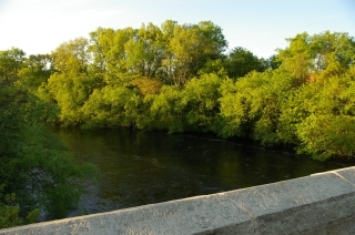 Gage from bridge