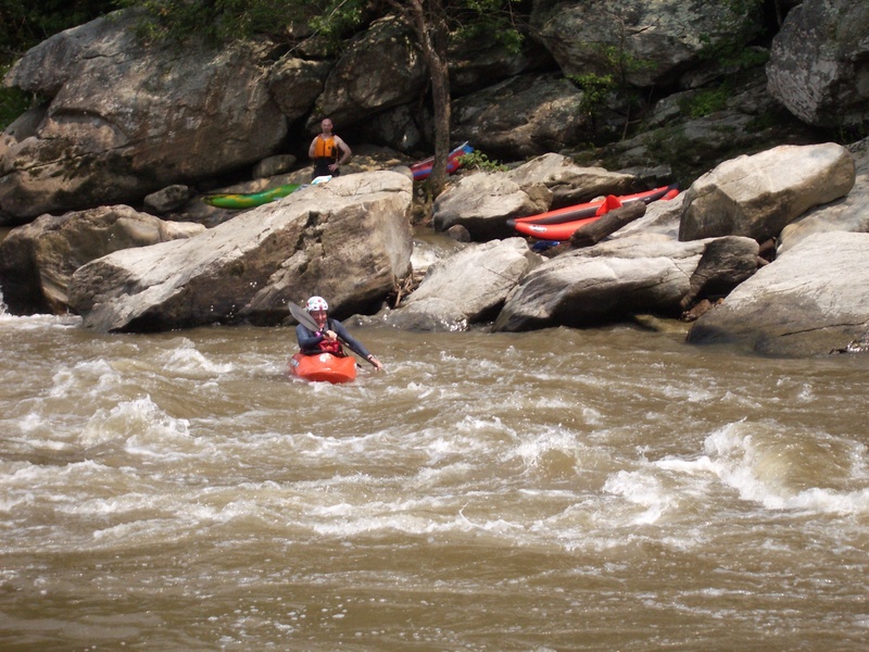 Bob Akins at Pillow Rock Rapid