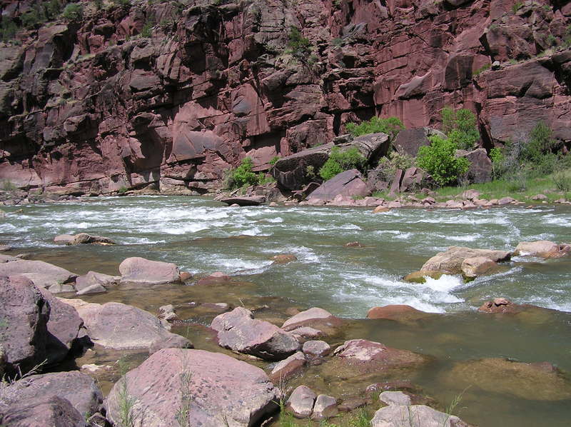 Triplet Falls first drop