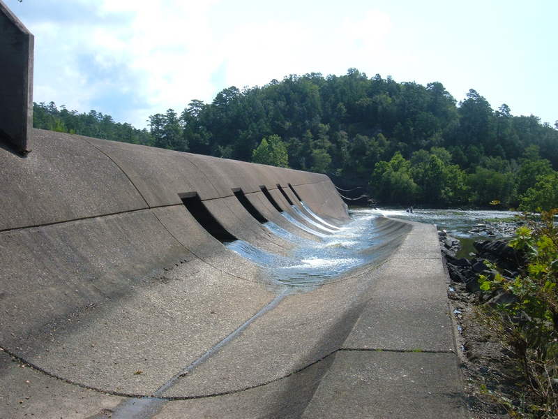 Rereg dam on Lower Mt. Fork