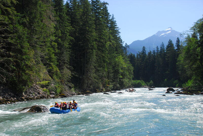 Rafting on the Sauk