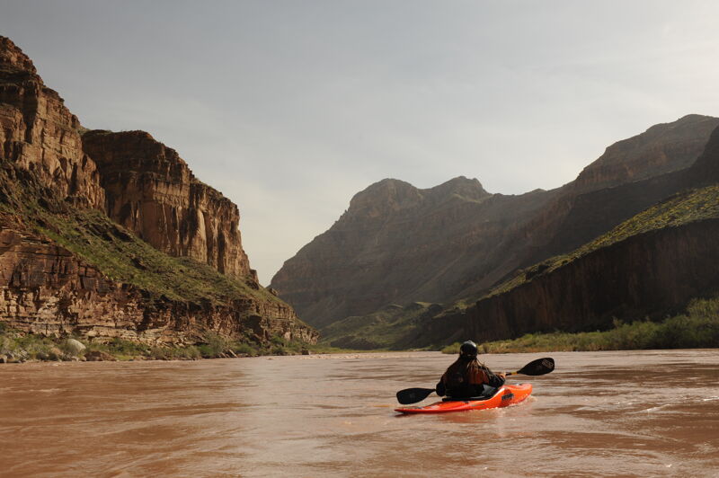 Approaching Whitmore Rapid