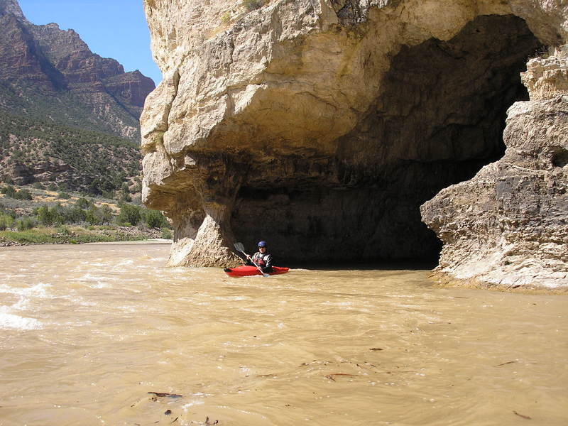 cave in Split Mountain