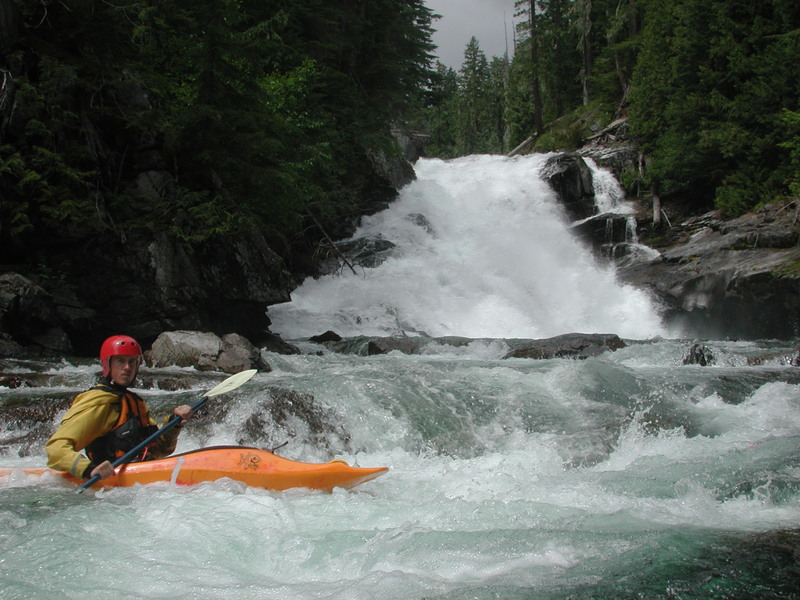 Cooper Waterfall, put-in
