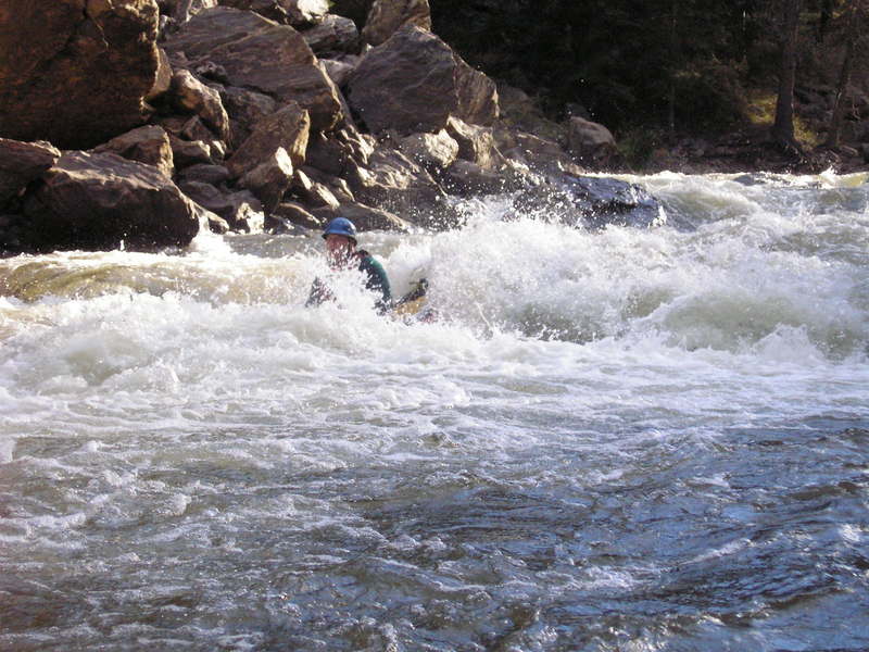 Diving into the bottom hole