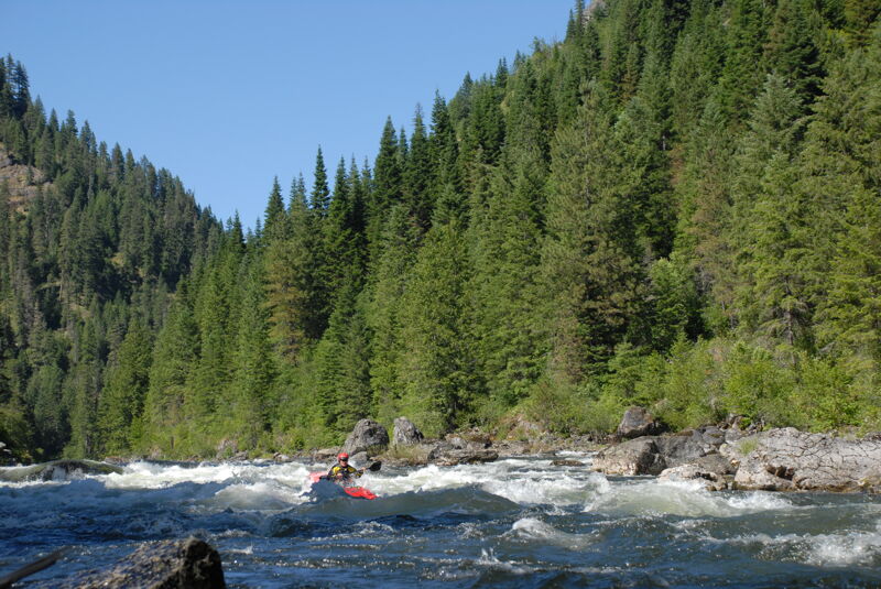 John in Old Man Rapid
