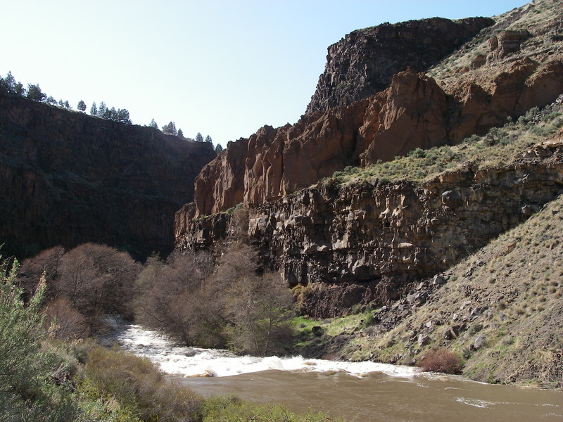 China Dam from river left